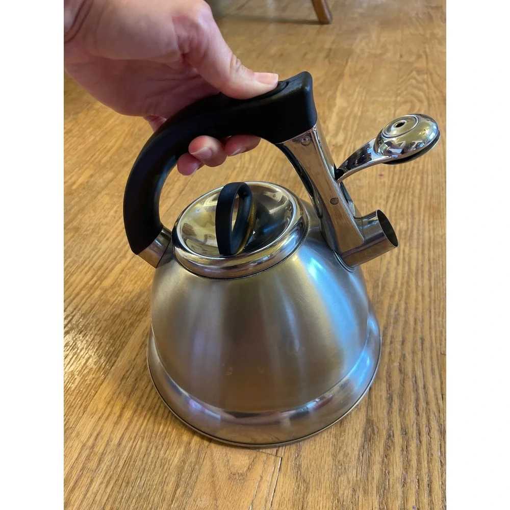 Pykal Stainless Steel Whistling Tea Kettle Induction 5-Layer Capsule Bottom